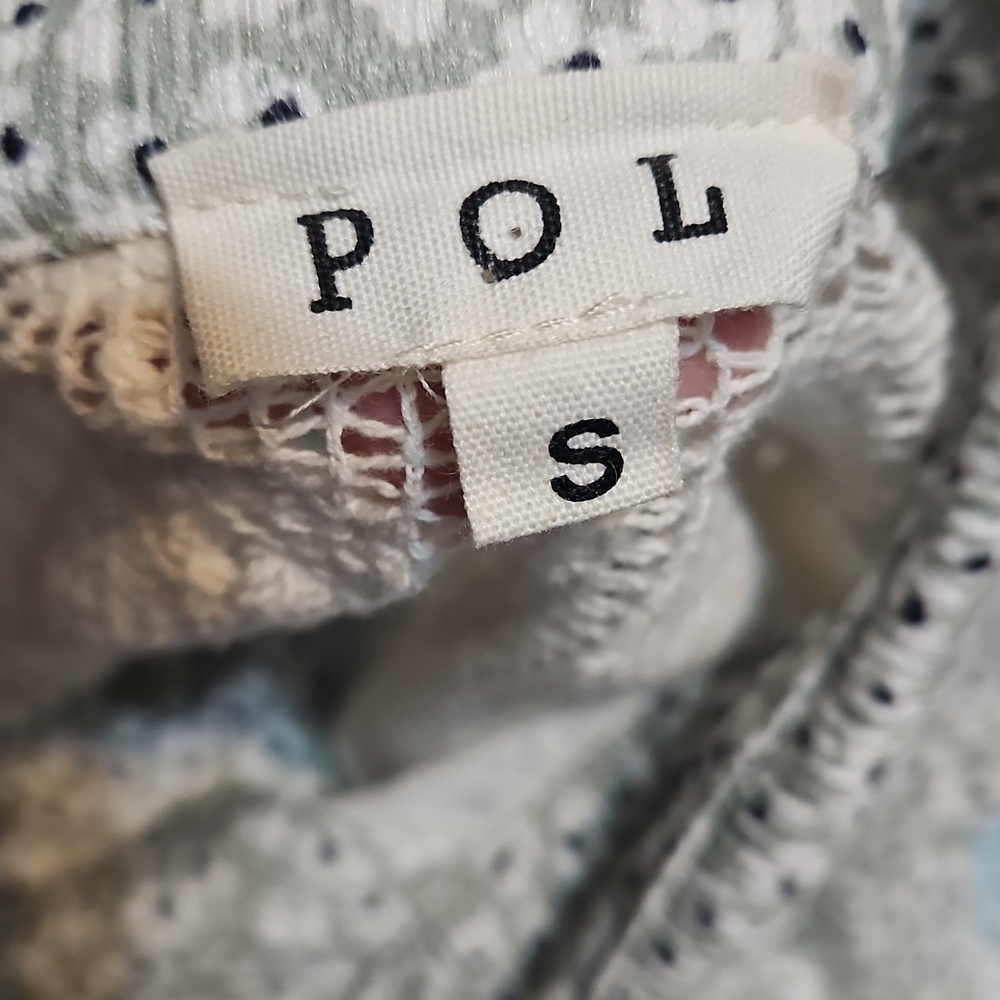 POL Crochet Patchwork Oversized Boho Button-Front… - image 8